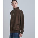 ハーフジップスウェット | tk.TAKEO KIKUCHI | 詳細画像10 