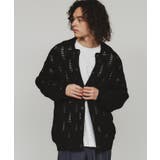 リーフジャカードニットシャツポロ | tk.TAKEO KIKUCHI | 詳細画像2 