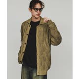 リーフジャカードニットシャツポロ | tk.TAKEO KIKUCHI | 詳細画像7 