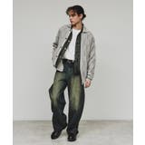 リーフジャカードニットシャツポロ | tk.TAKEO KIKUCHI | 詳細画像12 