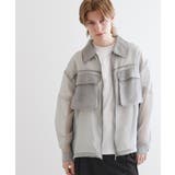 シアーシャツアウター | tk.TAKEO KIKUCHI | 詳細画像2 