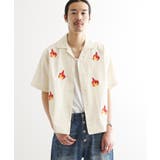 K’PJT by AYUTA 『炎刺繍シャツ』 | tk.TAKEO KIKUCHI | 詳細画像7 