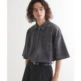 ヴィンテージライクハーフジップポロシャツ | tk.TAKEO KIKUCHI | 詳細画像17 