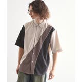 グレージュ(550) | カーブスイッチシャツ | tk.TAKEO KIKUCHI