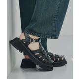 ブラック(019) | グルカチャンキーサンダル | tk.TAKEO KIKUCHI