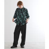 楊柳ブラープリントシャツ | tk.TAKEO KIKUCHI | 詳細画像4 