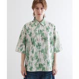 楊柳ブラープリントシャツ | tk.TAKEO KIKUCHI | 詳細画像14 