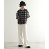 メッシュオンブレーチェックシャツ | tk.TAKEO KIKUCHI | 詳細画像9 