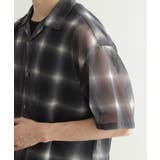 メッシュオンブレーチェックシャツ | tk.TAKEO KIKUCHI | 詳細画像25 