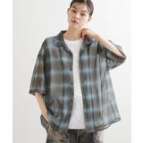 メッシュオンブレーチェックシャツ | tk.TAKEO KIKUCHI | 詳細画像18 