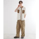 サマースエードコンビレースシャツ | tk.TAKEO KIKUCHI | 詳細画像4 