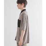 サマースエードコンビレースシャツ | tk.TAKEO KIKUCHI | 詳細画像21 