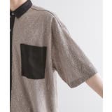 サマースエードコンビレースシャツ | tk.TAKEO KIKUCHI | 詳細画像24 