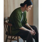 オリーブグリーン(026) | ニットポロカーディガン | tk.TAKEO KIKUCHI