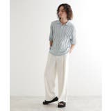 ジャカードニットポロ | tk.TAKEO KIKUCHI | 詳細画像12 