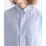 ストライプ刺繍シャツ | tk.TAKEO KIKUCHI | 詳細画像13 