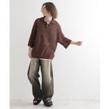 ストローヤーンポロニット | tk.TAKEO KIKUCHI | 詳細画像12 