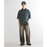 配色ハーフジップポロシャツ | tk.TAKEO KIKUCHI | 詳細画像3 