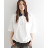 配色ハーフジップポロシャツ | tk.TAKEO KIKUCHI | 詳細画像15 