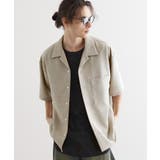 ライトベージュ(051) | 【セットアップ対応】テッククレープシャツ | tk.TAKEO KIKUCHI