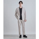 【セットアップ対応】360度ストレッチノーカラージャケット | tk.TAKEO KIKUCHI | 詳細画像5 