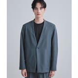 【セットアップ対応】360度ストレッチノーカラージャケット | tk.TAKEO KIKUCHI | 詳細画像19 