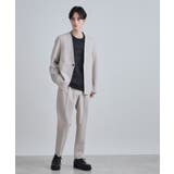 【セットアップ対応】360度ストレッチ ワイドテーパードパンツ | tk.TAKEO KIKUCHI | 詳細画像3 