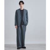 【セットアップ対応】360度ストレッチ ワイドストレートパンツ | tk.TAKEO KIKUCHI | 詳細画像11 