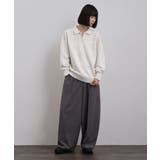 ハーフジップニットポロシャツ | tk.TAKEO KIKUCHI | 詳細画像7 