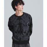 【洗える】ペイズリーニットプルオーバー | tk.TAKEO KIKUCHI | 詳細画像6 