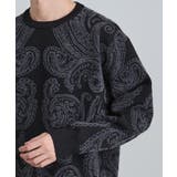 【洗える】ペイズリーニットプルオーバー | tk.TAKEO KIKUCHI | 詳細画像14 