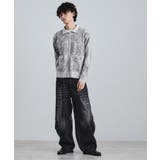 【洗える】ペイズリージップカーディガン | tk.TAKEO KIKUCHI | 詳細画像4 