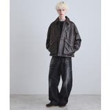 シンセティックレザーフライトジャケット | tk.TAKEO KIKUCHI | 詳細画像22 