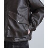 シンセティックレザーフライトジャケット | tk.TAKEO KIKUCHI | 詳細画像33 