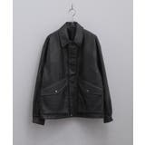 シンセティックレザーフライトジャケット | tk.TAKEO KIKUCHI | 詳細画像11 