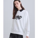 ホワイト(001) | レタードエンブロレイヤーカラーカットソー | tk.TAKEO KIKUCHI