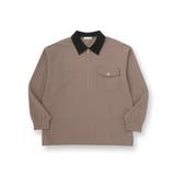 ハードポンチハーフジップポロカットソー | tk.TAKEO KIKUCHI | 詳細画像1 