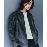 スミクロ(018) | ヴィンテージライクジップアップブルゾン | tk.TAKEO KIKUCHI