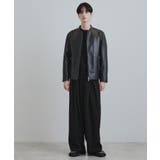 【本革】ラムレザーシングルライダース | tk.TAKEO KIKUCHI | 詳細画像4 