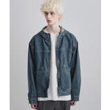 【セットアップ対応】デニムフードブルゾン | tk.TAKEO KIKUCHI | 詳細画像6 