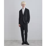 【上下2点セット】洗えるピンヘッドストレッチセットアップ/ビジネスOK | tk.TAKEO KIKUCHI | 詳細画像11 