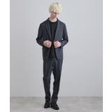 【上下2点セット】洗えるピンヘッドストレッチセットアップ/ビジネスOK | tk.TAKEO KIKUCHI | 詳細画像22 