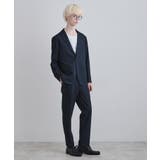 【上下2点セット】洗えるピンヘッドストレッチセットアップ/ビジネスOK | tk.TAKEO KIKUCHI | 詳細画像38 