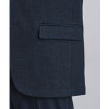 【上下2点セット】洗えるピンヘッドストレッチセットアップ/ビジネスOK | tk.TAKEO KIKUCHI | 詳細画像48 