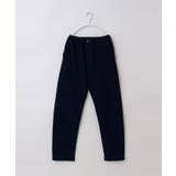 ネイビー(093) | 【150・160/ストレッチ素材】デニムカーブパンツ | THE SHOP TK
