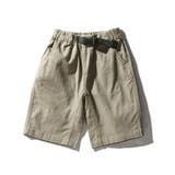 ベージュ(052) | 【100-140】【サラッと快適/ストレッチ】ハーフパンツ | THE SHOP TK