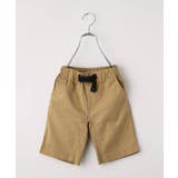 サンドベージュ(053) | 【100-140】【サラッと快適/ストレッチ】ハーフパンツ | THE SHOP TK