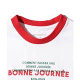 【110‐150】リンガー袖配色ロゴTシャツ | THE SHOP TK | 詳細画像2