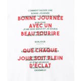 【110‐150】リンガー袖配色ロゴTシャツ | THE SHOP TK | 詳細画像5