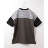 【150-160】ストライプドッキングTシャツ | THE SHOP TK | 詳細画像8 